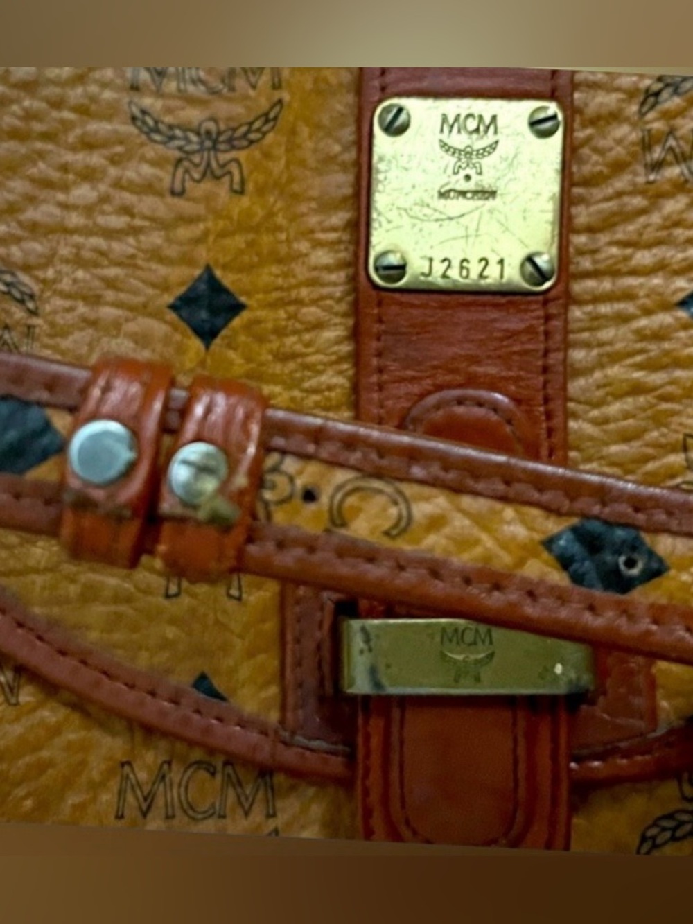 MCM Vintage Patricia Cognac German made Crossbody bag - Picture 4 of 10